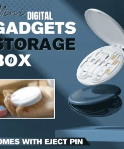 Mini digital gadget storage box