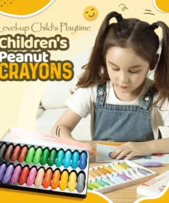 Children's Peanut Crayons