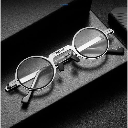 Screwless Ultra Light Titanium Folding Glasses