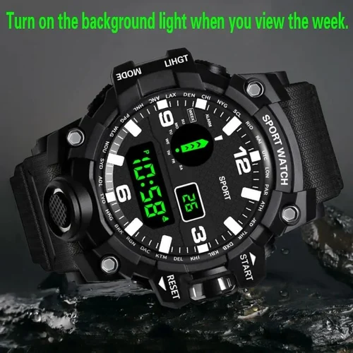 Multifunctional Waterproof Outdoor Sports Watch - Image 11