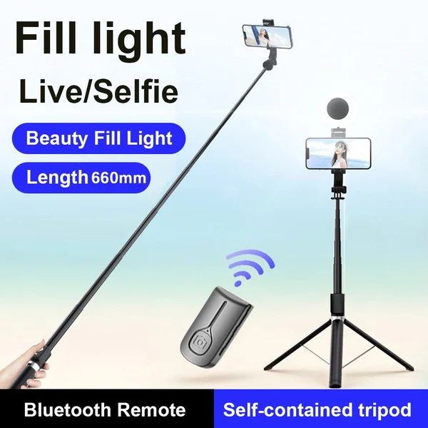 New 6 in 1 Bluetooth Selfie Stick - Image 8