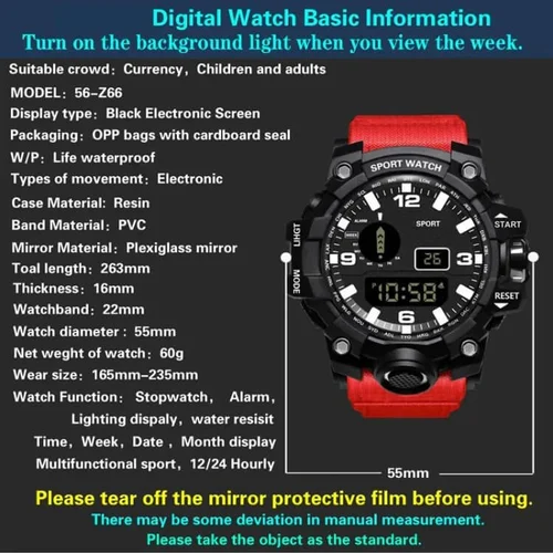 Multifunctional Waterproof Outdoor Sports Watch - Image 10