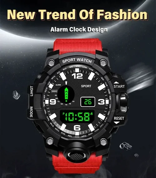 Multifunctional Waterproof Outdoor Sports Watch - Image 8