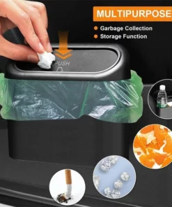 Car Door Trash Can