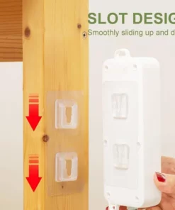 Double-sided adhesive wall hook