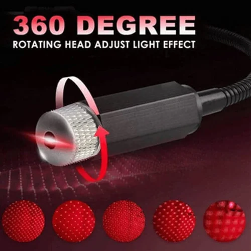 USB LIGHT CAR STAR PROJECTOR - Image 6