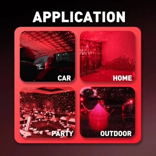 USB LIGHT CAR STAR PROJECTOR - Image 4