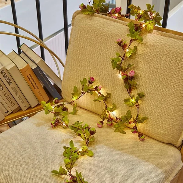 🔥LAST DAY 49% OFF Solar Rattan Lights - Image 3