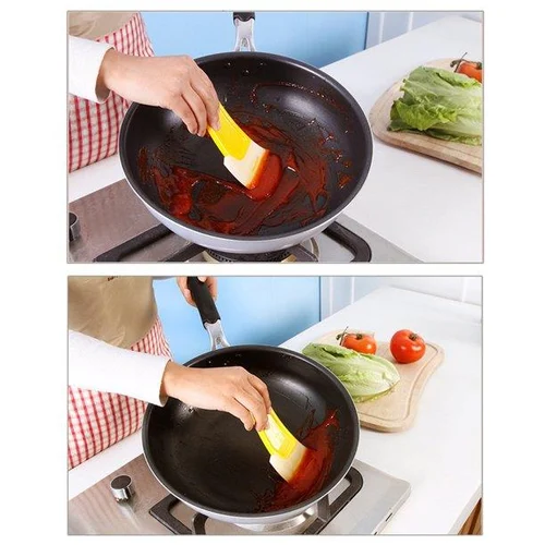 Reusable Silicone Pot Cleaning Spatula - Image 9