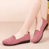 2022 Casual Shoes Women's Mesh Breathable Slip on Flat Shoes Ladies Loafers