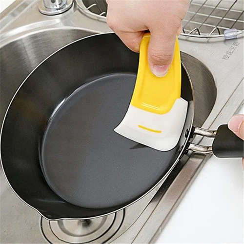 Reusable Silicone Pot Cleaning Spatula
