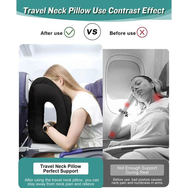 Last Day Special Sale 49% OFF🔥leosporr Inflatable Travel Pillow - Image 5