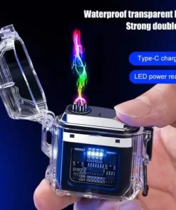 Rechargeable Windproof & Waterproof Electronic Lighter