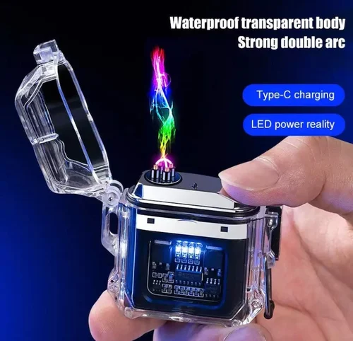 Rechargeable Windproof & Waterproof Electronic Lighter