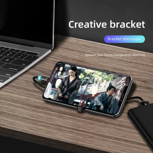 3 in 1 Short Magnetic USB Cable - Image 2