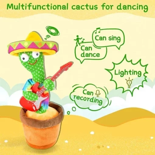 Talking & Dancing Cactus Mimicking Toy🌵 - Image 2