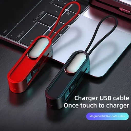 3 in 1 Short Magnetic USB Cable - Image 3