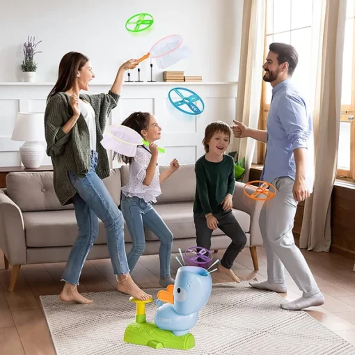 Flying Disc Launcher Toy for Kids - Image 4