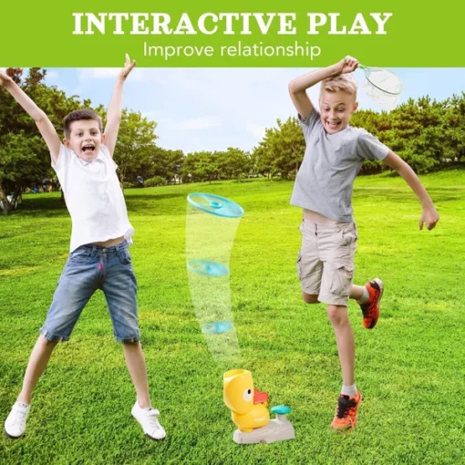 Flying Disc Launcher Toy for Kids - Image 2