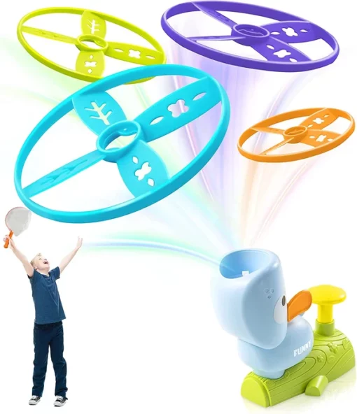 Flying Disc Launcher Toy for Kids - Image 13
