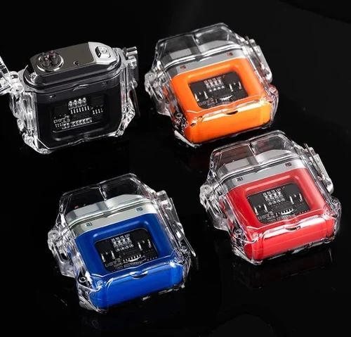 Rechargeable Windproof & Waterproof Electronic Lighter - Image 7