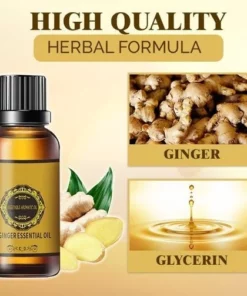 Belly Drainage Ginger Oil