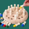 Wooden Memory Match Stick Chess Game