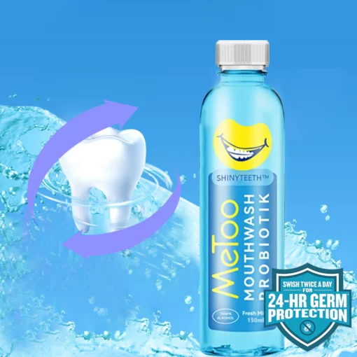 Shinyteeth™ Mouthwash, Calculus Removal, Teeth Whitening, Healing Mouth Ulcers, Eliminating Bad Breath, Preventing and Healing Caries, Tooth Regeneration