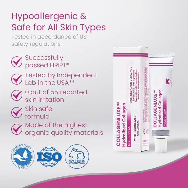 CollagenLUXE™ Hydrolyzed Collagen Neck Cream - Image 5
