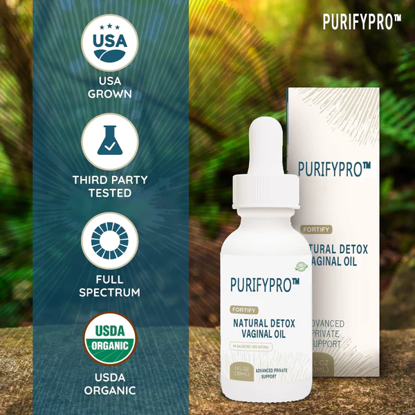 PurifyPro™ Natural Detoxification Vaginal Itch Stopping & Tightening and Pinking Drops - Image 2