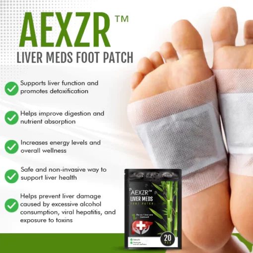 AEXZR™ Liver Meds Foot Patch - Image 4