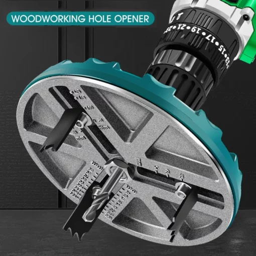 Adjustable Hole Saw Diameter 45mm-130mm Woodworking Cutting Tools Hole Opener