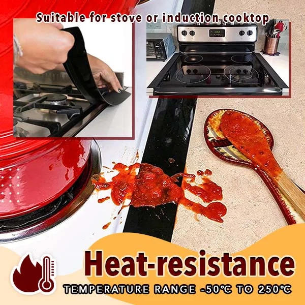 Silicone Kitchen Stove Gap Cover - Image 4