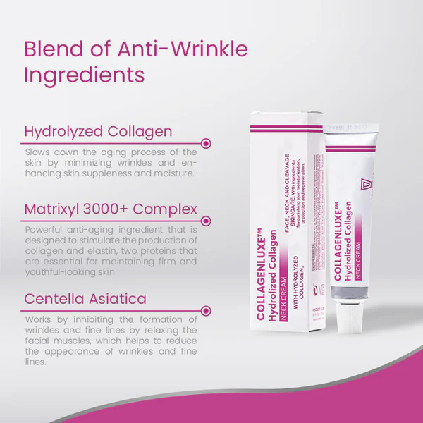 CollagenLUXE™ Hydrolyzed Collagen Neck Cream - Image 6
