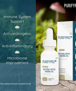 PurifyPro™ Natural Detoxification Vaginal Itch Stopping & Tightening and Pinking Drops