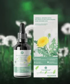 ClearEar® healing and restorative ear drop (cure for conditions such as external otitis, eczema, pseudomycosis of the ear canal, and tinnitus)