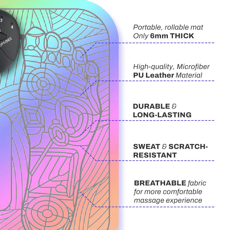 InTENSity Microcurrent and TENS FootMassager Mat - Image 8