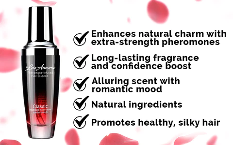 LuxAmora Pheromone-Infused Hair Essence - Image 4