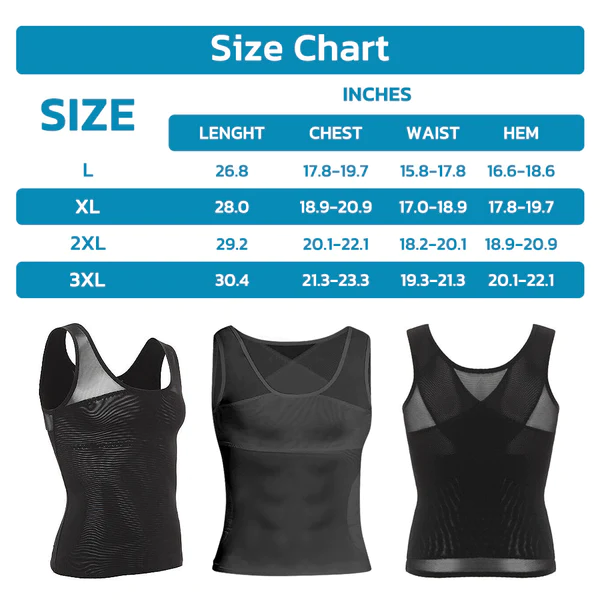 GFOUK™ GKTY Gynäkomastie-Kompressions-Top - Image 3