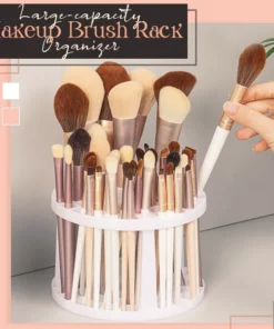 Makeup Brush Organizer Storage Rack