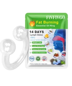 Fivfivgo™ Body Detox & Fat Burn Leber- und Lungenreinigungs-Nasenring mit ätherischen Ölen