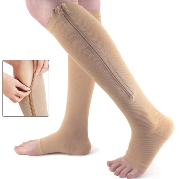 Zipper Compression Socks - Image 4