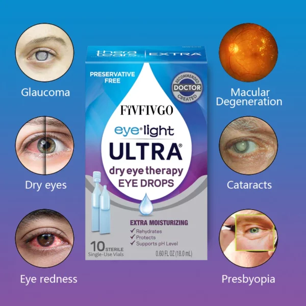Fivfivgo™ EYELIGHT Ultra Eye Therapy Gleitende Augentropfen