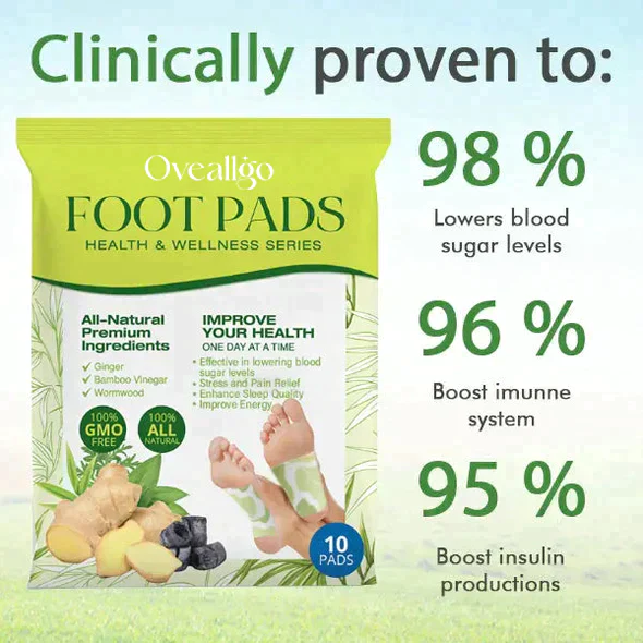 Oveallgo™ Blood Sugar Reducing Body Detox Foot Pads
