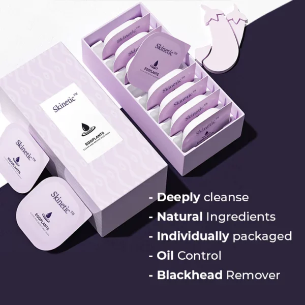 Skinetic™ Single-Packaged Eggplants Mud Mask - Image 6