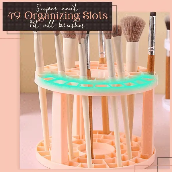 Makeup Brush Organizer Storage Rack - Image 6