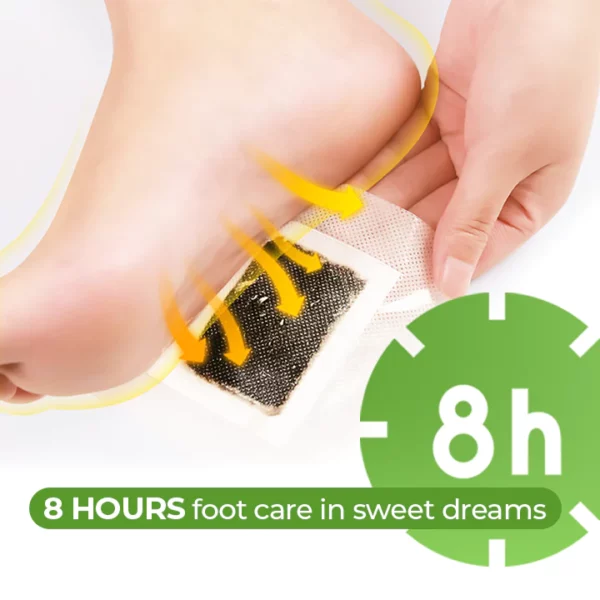 SEFUDUN™ Natural Bamboo Charcoal Health Foot Patch - Image 5