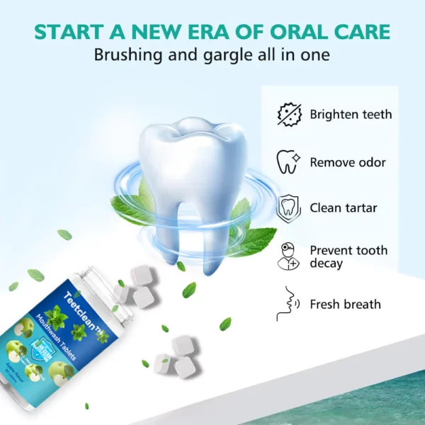 Teetclean™ Mouthwash Tablets - Image 7
