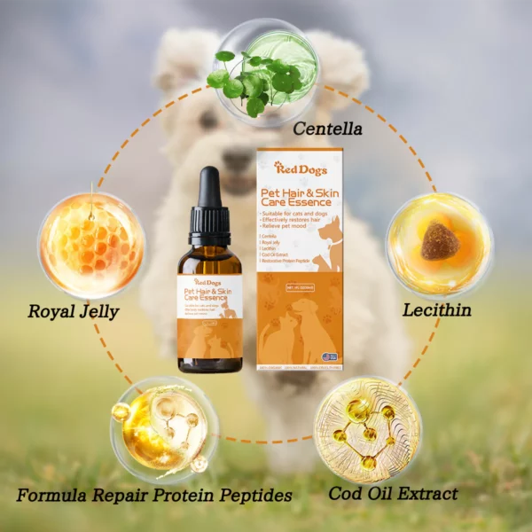 RedDogs® Pet Hair Skin & Hair Care Essence - Image 3