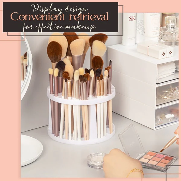 Makeup Brush Organizer Storage Rack - Image 5